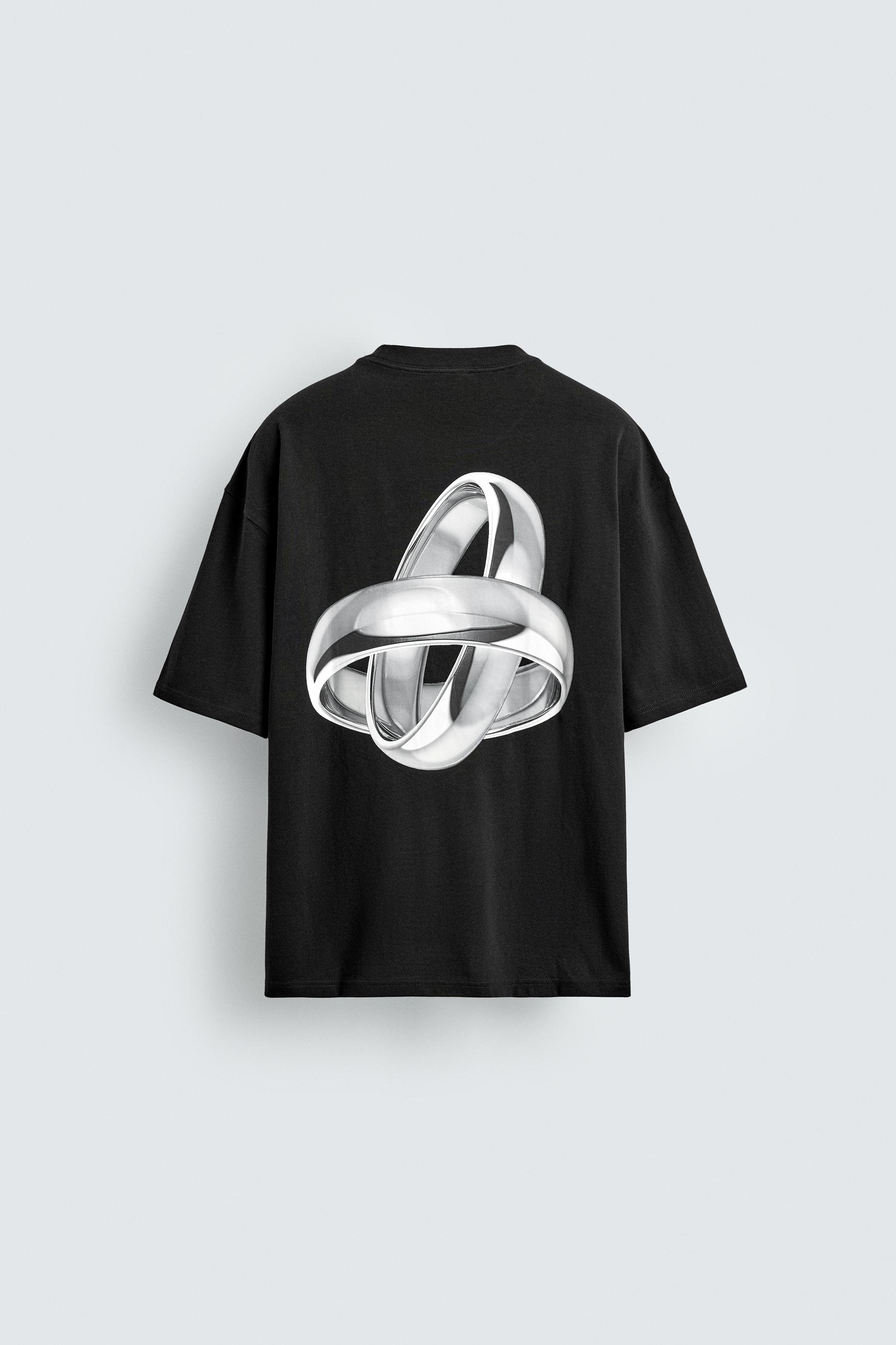 RINGS PRINT T-SHIRT